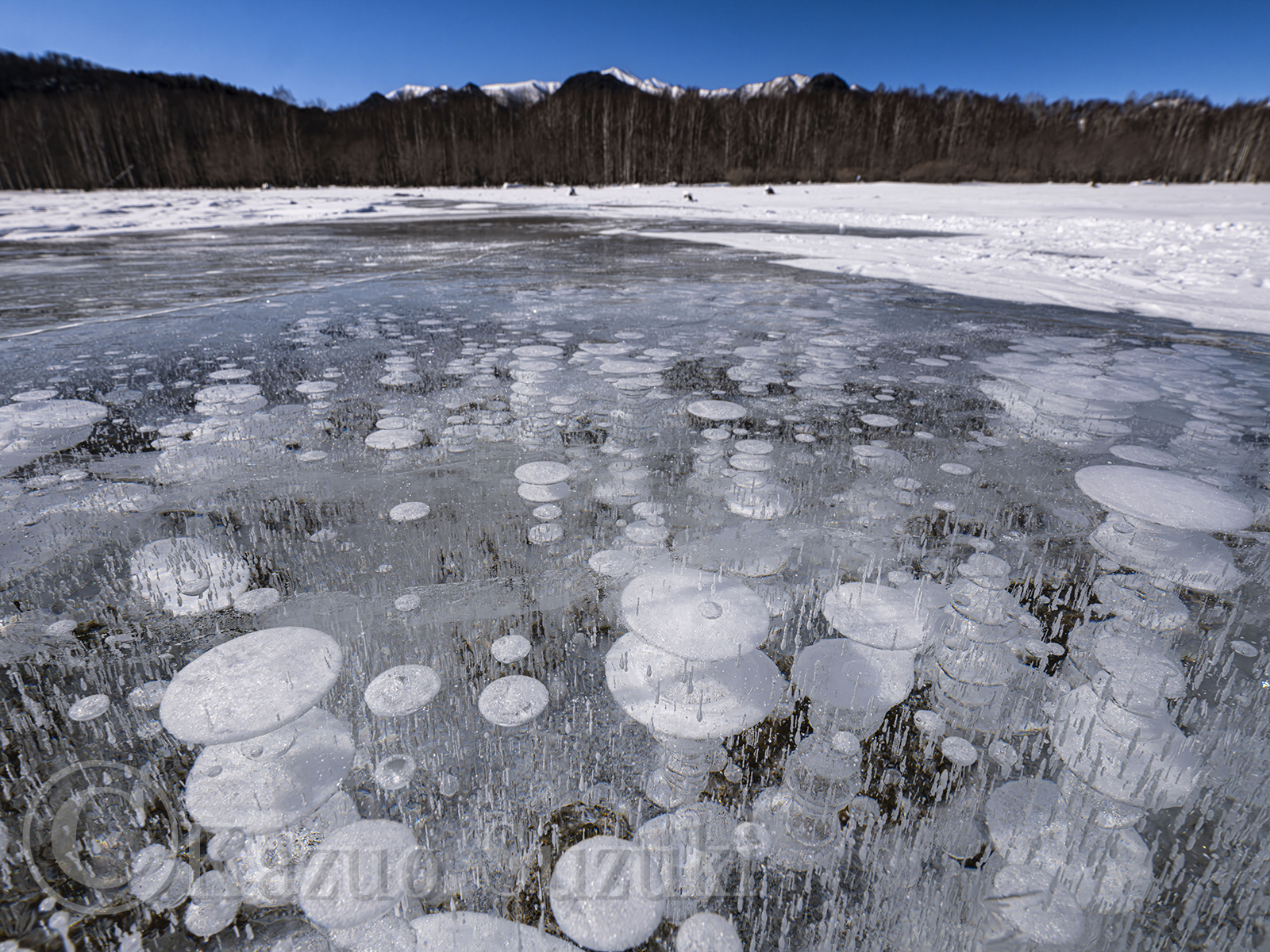 2月 アイスバブル