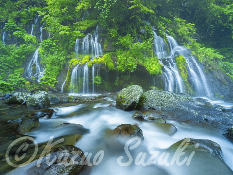 7月 滝と渓流