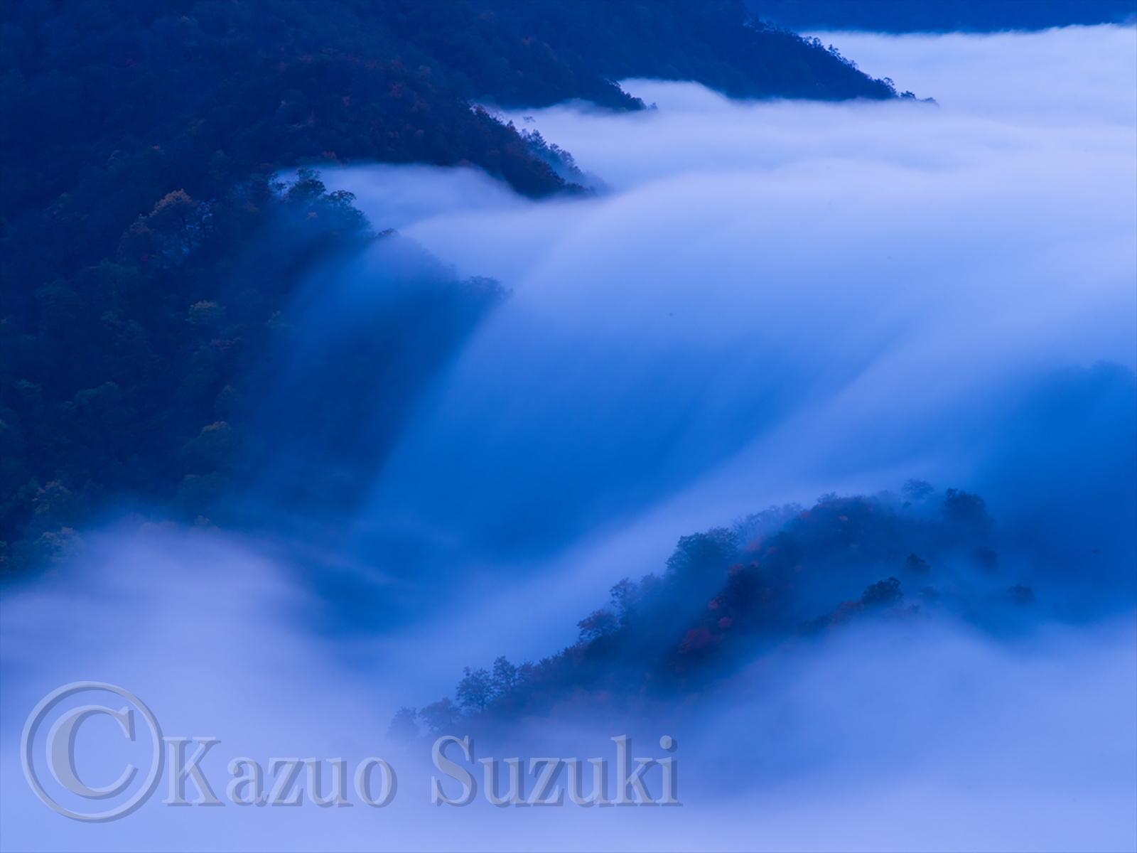 Autumn Waterfall Cloud